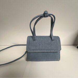 Zara Blue Denim Women's Bag